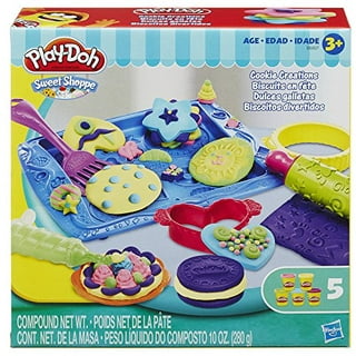 Coffret de jeu mélangeur magique Play-Doh Créations de la cuisine avec pots  de pâte à modeler non toxique, 10 oz, bilingue, 3 ans et plus