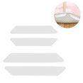 thumbnail image 2 of 16 Pcs Double Sided Washable Removable Anti Curling Corner Carpet Gripper, Non Slip Renewable Adhesive Rug Tape for Hardwood Floors and Tile-White, 2 of 9