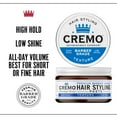 thumbnail image 3 of Cremo Hair Texture Paste, High Hold, Low Shine, All Hair Types, 4 oz, 3 of 7