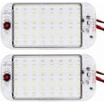 thumbnail image 1 of shiyou-12V LED RV Lights with ON/Off Switch - 5W Daylight 500LM, Interior Lighting for RV Van Trailer Camper Boat - Pack of 2, 1 of 4