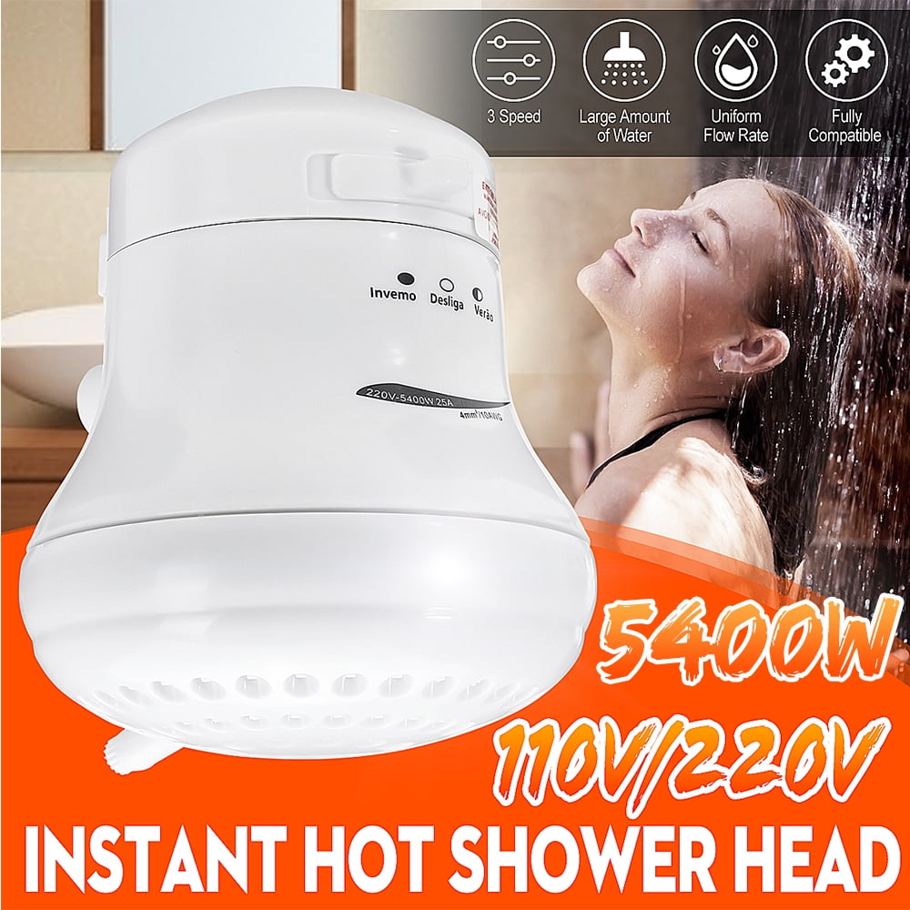 Instant Heating Shower Head Electric Bath Water Heater (Size