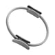 thumbnail image 3 of Anillos de pilates, círculos de fitness, resiliencia, culturismo, flexible para mujeres, niñas, ejercicios de entrenamiento de muslos, anillo de Gris, 3 of 8