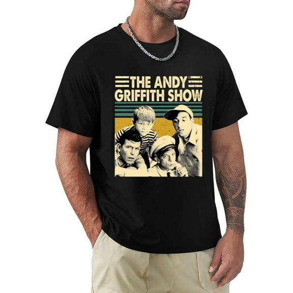 Vintage Andy Griffith Mayberry Classic TV Show Retro Fan T-shirt, for men & women, up to size 5XL.