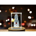 thumbnail image 4 of Stunning Pachuca Monumental Clock 3D Engraved Crystal Gift, 4 of 7