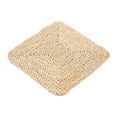 thumbnail image 1 of Advancent Cojín de asiento tejido, forma cuadrada, almohadilla de Tatami de futón de paja, cojines para el hogar, alfombrilla de estilo Conjuntos de muebles de dormitorio Maíz capa/40*40, 1 of 6