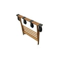 thumbnail image 2 of Solid Bamboo Luggage Rack in Caramel, 2 of 7