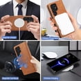 thumbnail image 2 of ELEHOLD Magnetic Detachable Wallet Case For Samsung Galaxy S26 Ultra, Removable 2 in 1 Wireless Charging RFID Blocking Card Holders PU Leather Flip Stand Cover,Black, 2 of 6