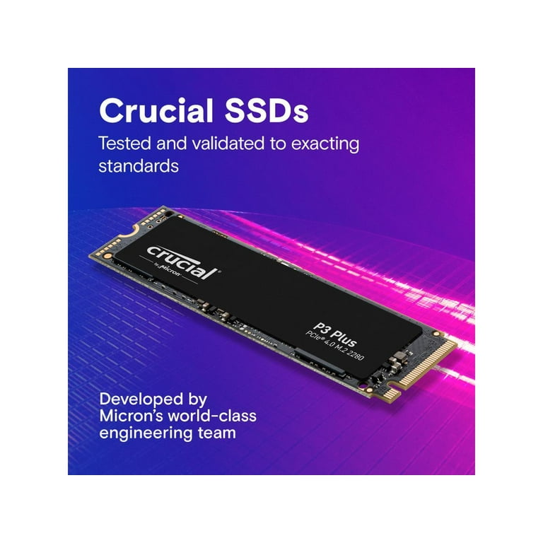 【時間指定不可】 4.0 PCIe 1TB Plus P3 Crucial 3D to up SSD, M.2 NVMe NAND 内蔵型SSD