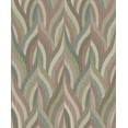 thumbnail image 2 of Red Teal Interlacing Lines Geometric Wallpaper, 2 of 5