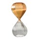 thumbnail image 4 of Reloj de arena de cristal con adorno, regalo novedoso, reloj de arena con temporizador champán, 4 of 9