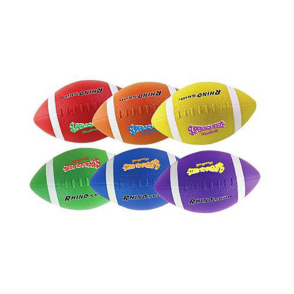 Champion Sports SQFSET Rhino Skin® Super Squeeze Football Set