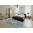 thumbnail image 4 of Ahgly Company Indoor Rectangle Patterned Purple Novelty Area Rugs, 3' x 5', 4 of 6