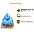 thumbnail image 3 of decoraciones,Pirámide de orgón para energía positiva, pirámide curativa para aliviar el estrés, la meditación curativa Chakra Reiki atrae la suerte y el éxito Adepaton BST3005852-5, 3 of 6