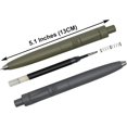 thumbnail image 2 of 8 Pcs Mini Stylo de Poche le de Pâques Stylos Gel Rétractables Statue de Pierre Moai Stylo Court Petit Stylo Gras Rond Tremor Parkinson Stylos Arthrite Mains Encre Noire pour École Fête Bureau, 2 of 7