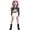 Mira, variant on HTQWLP 3 Piece Halloween Popular Singers Costume, Halloween Role Play Girls Pop Star Fancy Dress Outfits, Halloween Party Stage Performance Dress up for Girls, Black/100