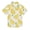 Lemon Slice and Leaf, variant on Dailycode Small Short Sleeve Button Down Shirts Tomatoes Slices Casual Shirt 3-10 Years