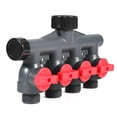 thumbnail image 2 of Garden Connector, Quick Connection Convenient Hose Splitter  For Home Gardening 4 Way, 2 of 8