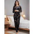 thumbnail image 2 of Pijama Afelpada Mujer Polar Pantalón Sudadera, 2 of 5