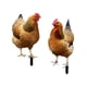 thumbnail image 4 of Estatua de Gallina, Estacas de Jardín, Esculturas Decorativas de Animales, Figuras de Pollo de Arte de Patio, Inserto de Tierra para Decoraciones de P, 4 of 8