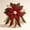 Crimson Poinsettia Bloom, variant on Festive Quilted Christmas Door Hanging DIY Sewing Kit,Scarlet Cardinal Song | 3D Padded Patchwork Sewing Set for Beginners, DIY Christmas Fabric Wall Hanging Kit