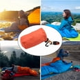 thumbnail image 2 of Portable Waterproof Emergency Survival Sleeping Bag Outdoor Edc Camping Gear Thermal Sack First Aid Rescue Kit Mylar Blanket, 2 of 8