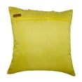thumbnail image 3 of The HomeCentric Pillow Covers, Yellow Pillow Cover Pack of 2, 20x20 inch (50x50 cm), Designer Pillow Cover, Textured Pintucks Pillow Cover, Modern Throw Pillow Cover, Square Silk Easter - Yellow Ocean, 3 of 3