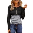 thumbnail image 4 of Tops for Women Trendy Womens Long Sleeve Elbow Patch Shirt Women Small Shirt V Neck Tunic Tops for Leggings Pom Blouses Athletic Recovery Sleepwear Womens Short Short Sleeve Lace Top Loose Grey M, 4 of 6