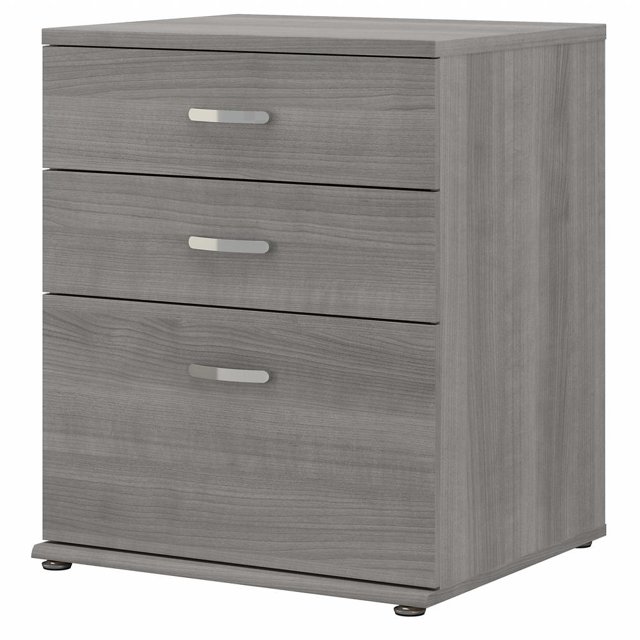 Bush Business Furniture Armoire de Rangement de Garage Universelle avec Tiroirs - Gris Platine