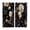 Mutli-Color, variant on Vintage Black Floral Kitchen Curtains Small Short 39 Inch Length, Spring Seasonal Botanical Blooms Grommet Top Bedroom Living Room Curtains, Light Filtering Cafe Curtain Drapes 2 Panels Set 55''x39''