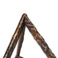 thumbnail image 2 of Gild Design House Cyrus Bronze Metal Pyramid Sculptures, Set of 3, 2 of 6