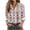 Purple, variant on JTZGDY Halloween Button Down Shirts for Women Plus Size Cute Ghost Pumpkin Printed Fall Long Sleeve Collared Graphic T-Shirts Loose Fit Casual Holiday Gift Oversized Tees Tops