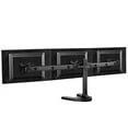 thumbnail image 3 of Atdec SD-FS-T Spacedec Triple Monitor Mount with Freestanding or Bolt Through Mounting Option and 75x75/100x100mm VESA Support, Black, 3 of 5
