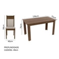 thumbnail image 3 of Juego de Comedor con Mesa y 4 Sillas Madesa 5009 MC, 3 of 10