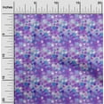 thumbnail image 1 of oneOone Polyester Lycra Purple Fabric Texture & Colorful Dots Sewing Material Print Fabric By The Yard 56 Inch Wide, 1 of 1