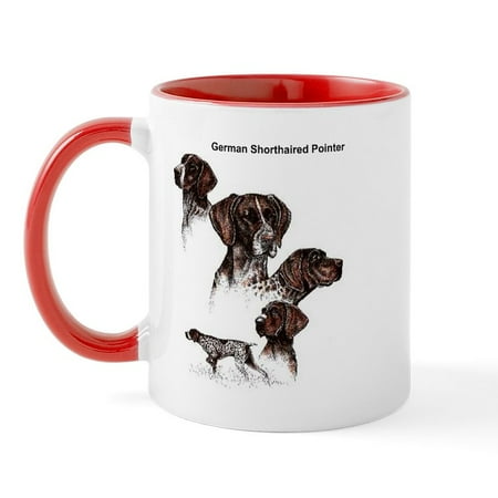 

CafePress - German Shorthaired Pointer Mug - 11 oz Ceramic Mug - Novelty Coffee Tea Cup