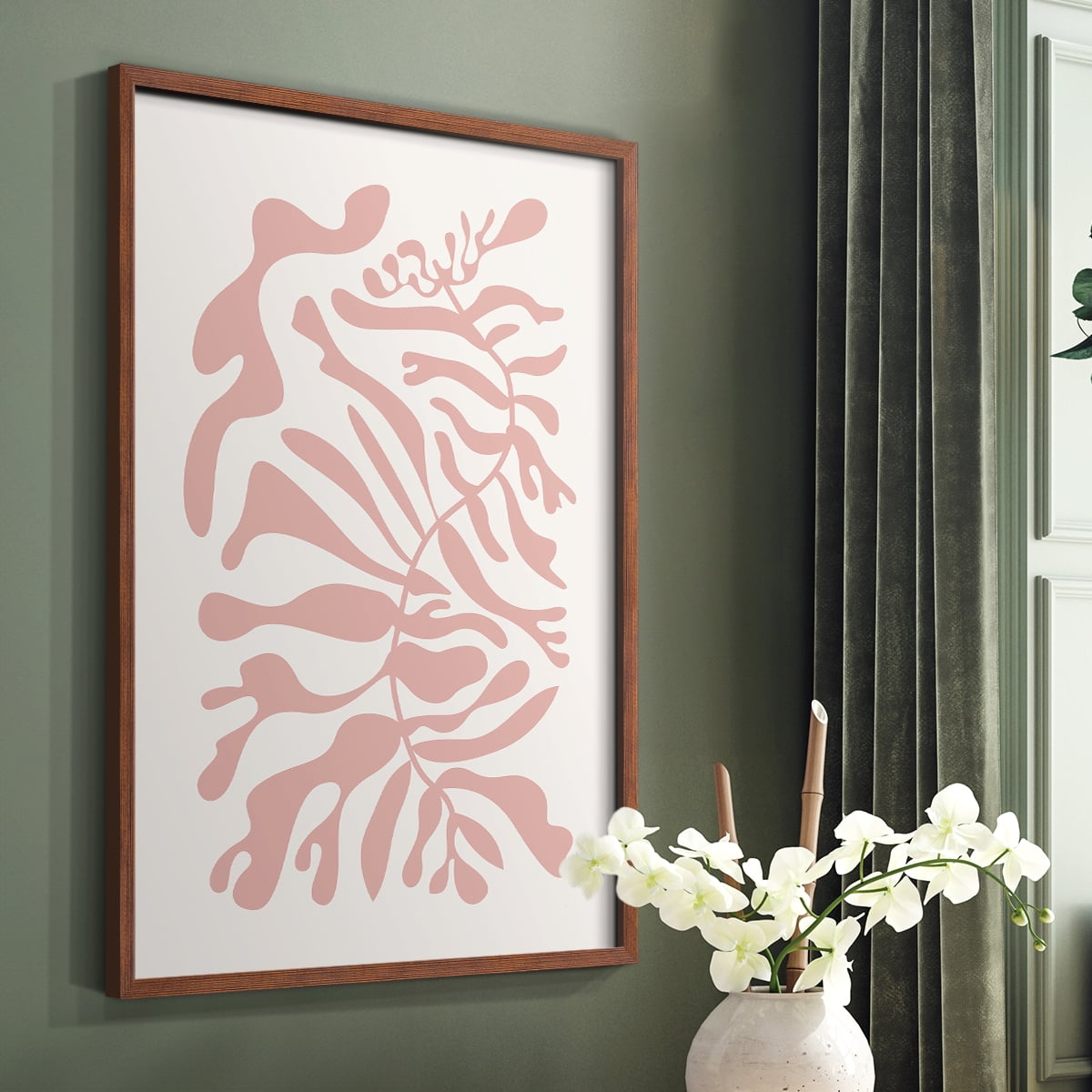 Matisse LVII Framed Print - Solid Wood