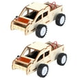 thumbnail image 4 of Wooden Mechanical Model Cars Kits, Woodworking Building Kit, DIY Carpentry Construction For Children DIY Toy Educational DIYToys Boys And Girls Kids And Adults, 4 of 8