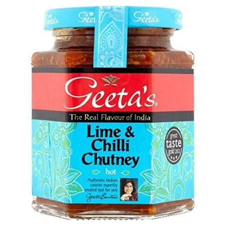 Geeta's Lime & Chilli Chutney - 310g, The real flavour of India By (Best Breezer Flavour In India)