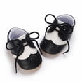 thumbnail image 2 of Eashery Baby Boys Girls High Top Sneaker Toddler Prewalker First Walking Shoes Breathable Mesh Walking Shoes White Baby Shoes (Black,5), 2 of 4