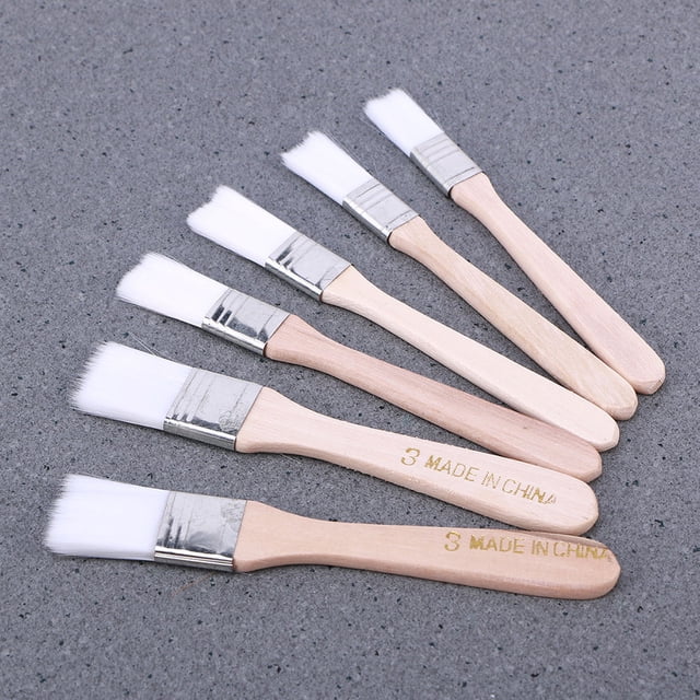 unbranded 18Ud Brochas De Nylon Para Pintura Y Para Barbacoa Con Absorbentes
