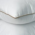 thumbnail image 5 of Peace Nest Medium-Firm Premium Down Fiber Bed Pillows Set of 2 with 100% Cotton Cover - White Standard, 5 of 5