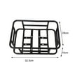 thumbnail image 3 of Bike Rear Basket Bike Rear Rack Freight Touring Carrier, Luggage Rack ,Panniers, Style E, 3 of 9