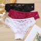 thumbnail image 1 of finetoo 3 unids/set de bragas de encaje sexy de altura baja ropa interior brasileña moda celosía transparente calzoncillos m-2xl sexy panty lenceríapangjing, 1 of 4