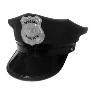 Mens Silver Police Badge Cop Officer ID Badge Wallet Fancy Dress Prop  Costume