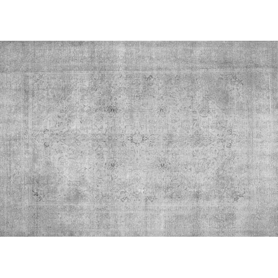Ahgly Company Indoor Rectangle Persian Gray Traditional Area Rugs, 3' x 5'