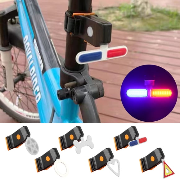 Luz Trasera de Bicicleta LED Recargable USB Xihbxyly Especiales Del Día