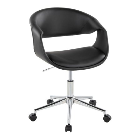 LumiSource Curvo Upholstered 5-Star Task Chair