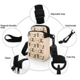 thumbnail image 5 of HELLHERO Dog Paw Print Pattern Crossbody Small Bags with Shoulder Strap Daily Use Adults Adjustable Crossbody Bag Adjustable Shoulder Strap, 5 of 7