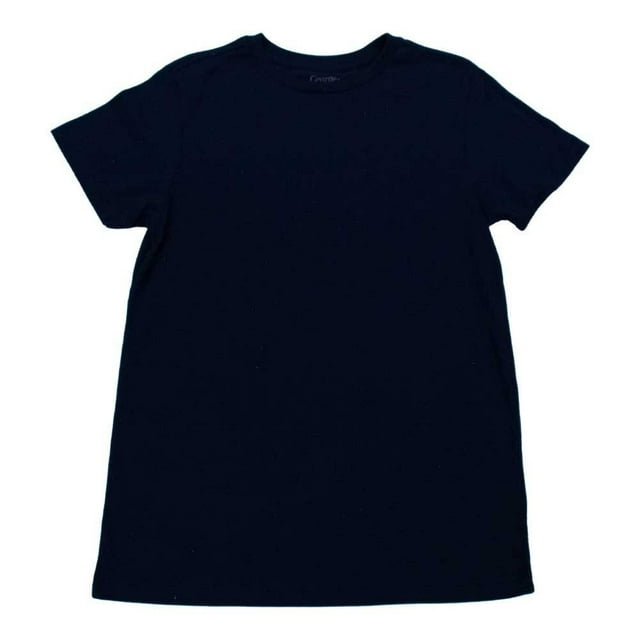 Playera George para Caballero Cuello Redondo Manga Corta Diseño Liso Azul Marino Talla CH