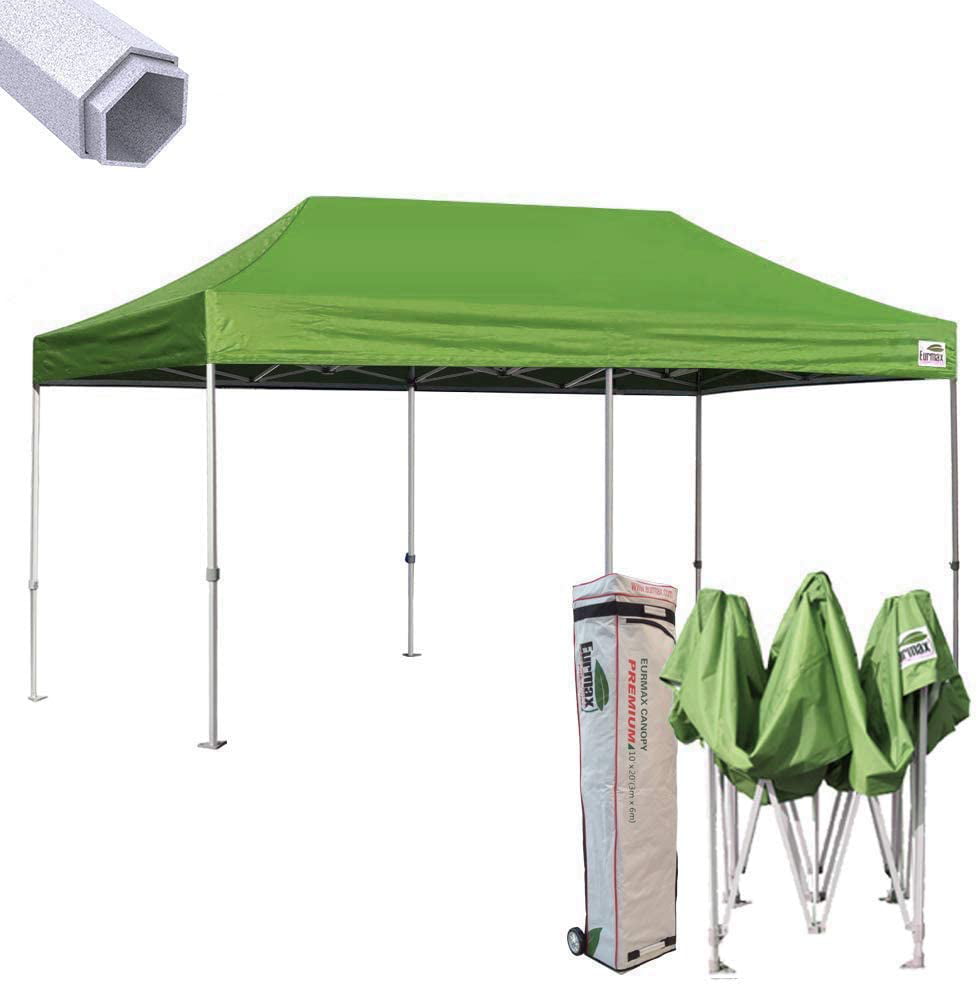 Eurmax 10x20 Ft Premium Ez Pop Up Canopy Instant Canopies Shelter